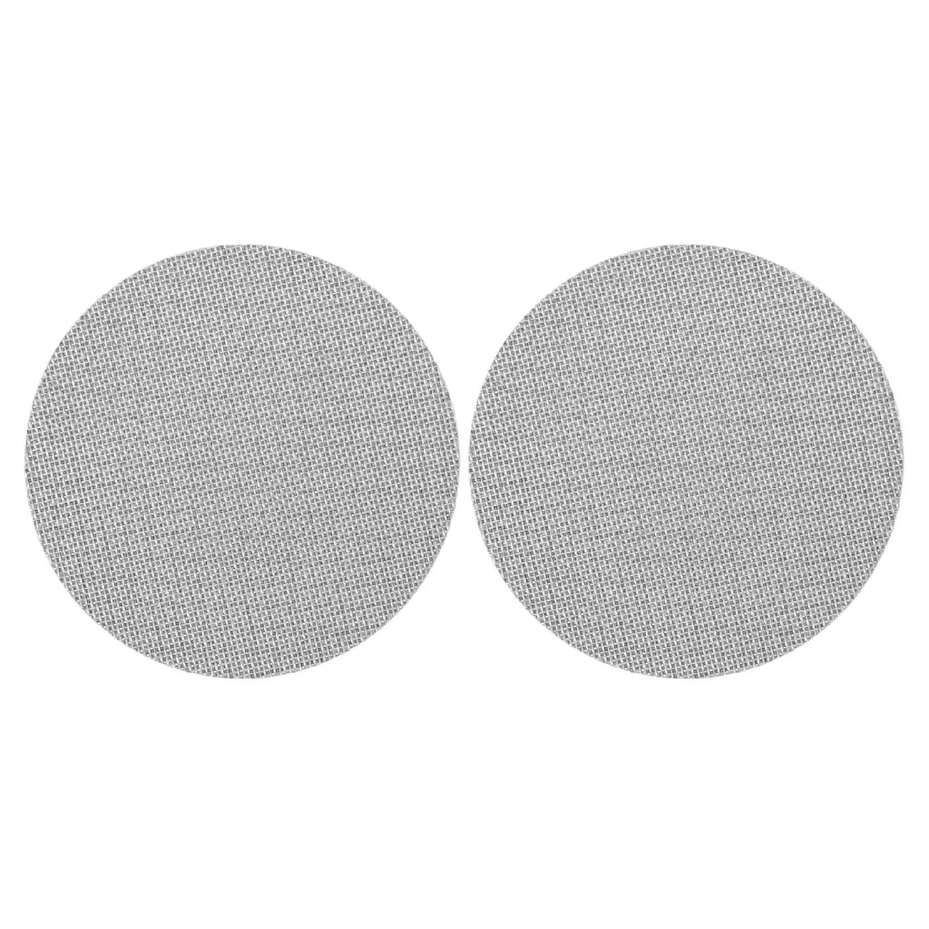 Puck Screen Double Layer 1.7mm Thickness Stainless Steel Puck Filter Screen High Temperature Resistant for Office HIP 2PCS 51mm