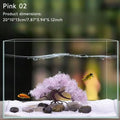 Pink/White Sakura Aquarium Decor Safe Easy to Clean Aquascaping Tree Landscape Ornament Snowflake Tree Ornament for Fish Tank HIP 02