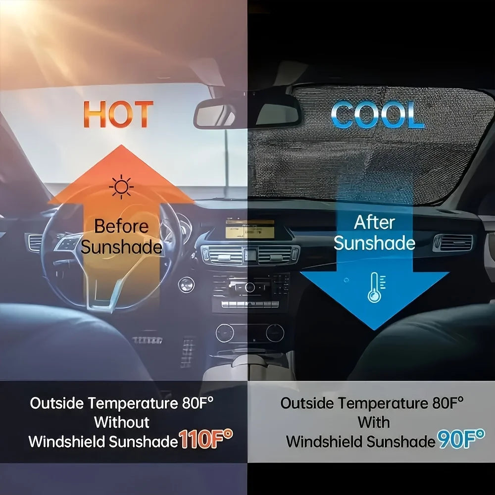 Surfer's Lounge Car Sunshade – Surfboards & Tropical Birds Car Window Sunshade HIP