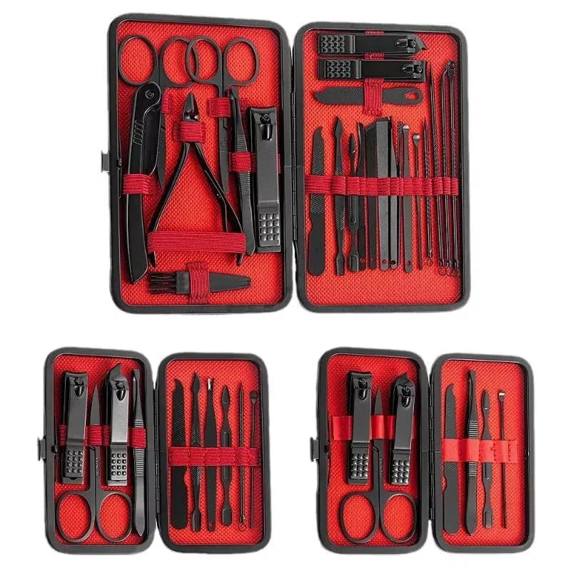 Stainless Steel Nail Clipper Manicure & Pedicure Set Nail Clipper Set HIP
