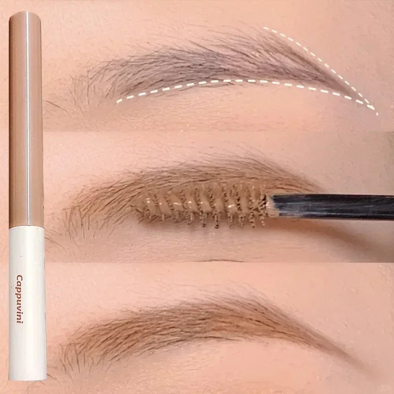 Natural Eyebrow Enhancer Dye Gel Tint Set Waterproof Long Lasting Quick Dry Dyeing Brow Tattoo Tinted Cream Brow Makeup Cosmetic HIP