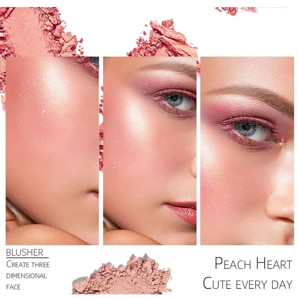 Mirsist 3-Color Cream Blush Palette – Highlight & Contour Cream Blush Palette HIP
