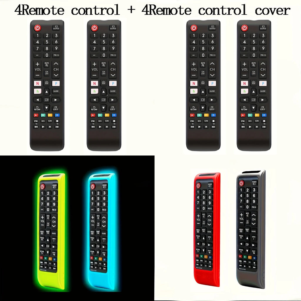 Samsung Universal Remote + Glow Silicone Case | Smart TV Universal TV Remote HIP 8remote control