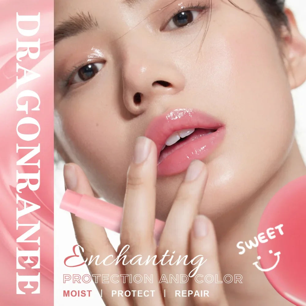Color Change Lip Balm – Fruity Tint Hydrating Jelly Lipstick Tinted Lip Balm HIP