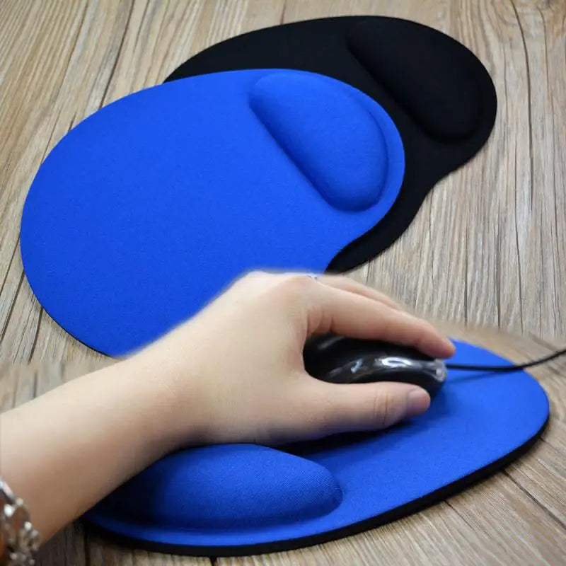 Mouse Pad with Wrist Rest – Non-Slip PU Base | PC & Laptop Ergonomic Mouse Pad HIP