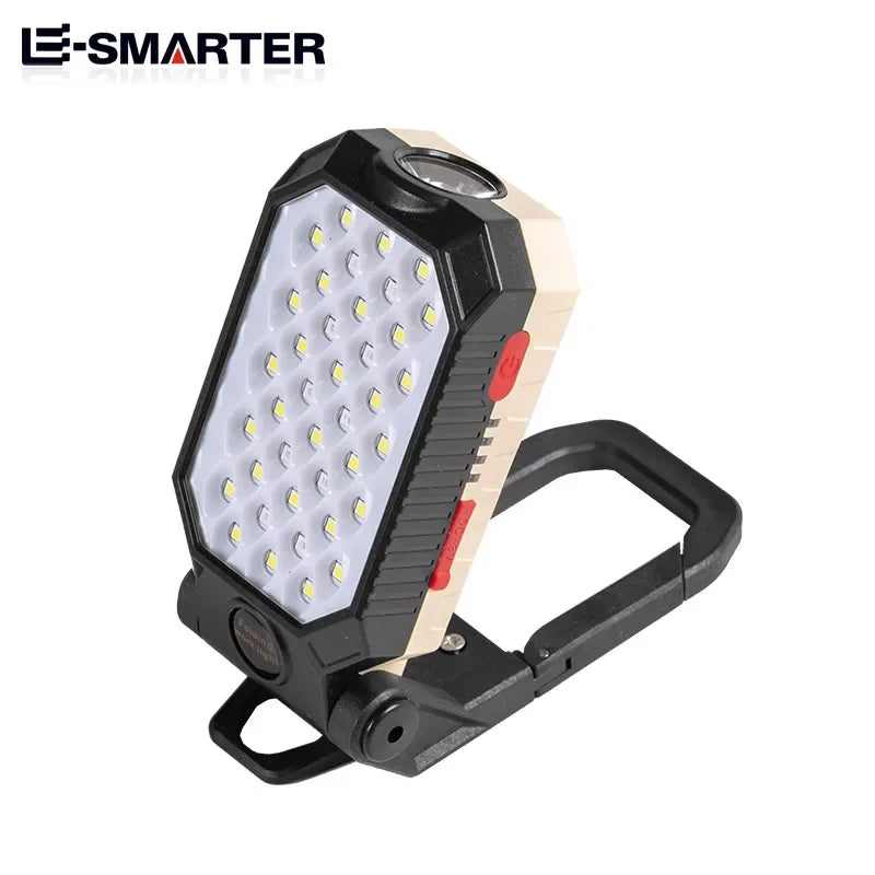 ESMARTER COB USB Rechargeable Work Light Flashlight 350+ Lm Rechargeable Work Light HIP