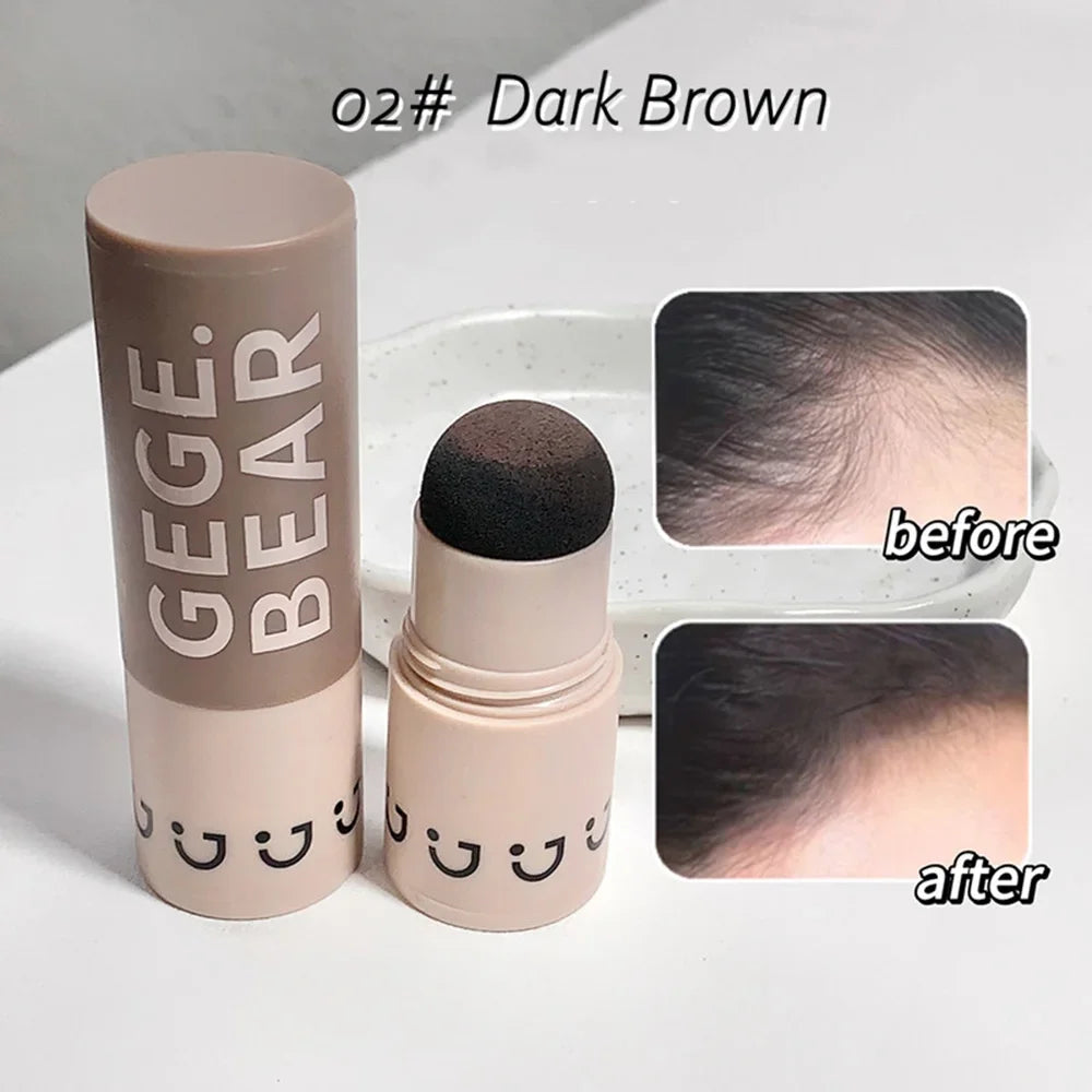 Gege Bear Waterproof Hair Shadow Powder – Hairline Stick Hair Shadow Powder HIP Ash Brown GX1077-2