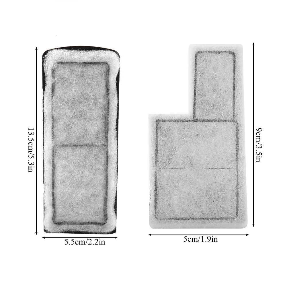 Crystal Bio-Chem Internal Filter Replacement for Fish Tank Aquarium Fit for XP-05 09 11 13 or XP-03 03B HIP