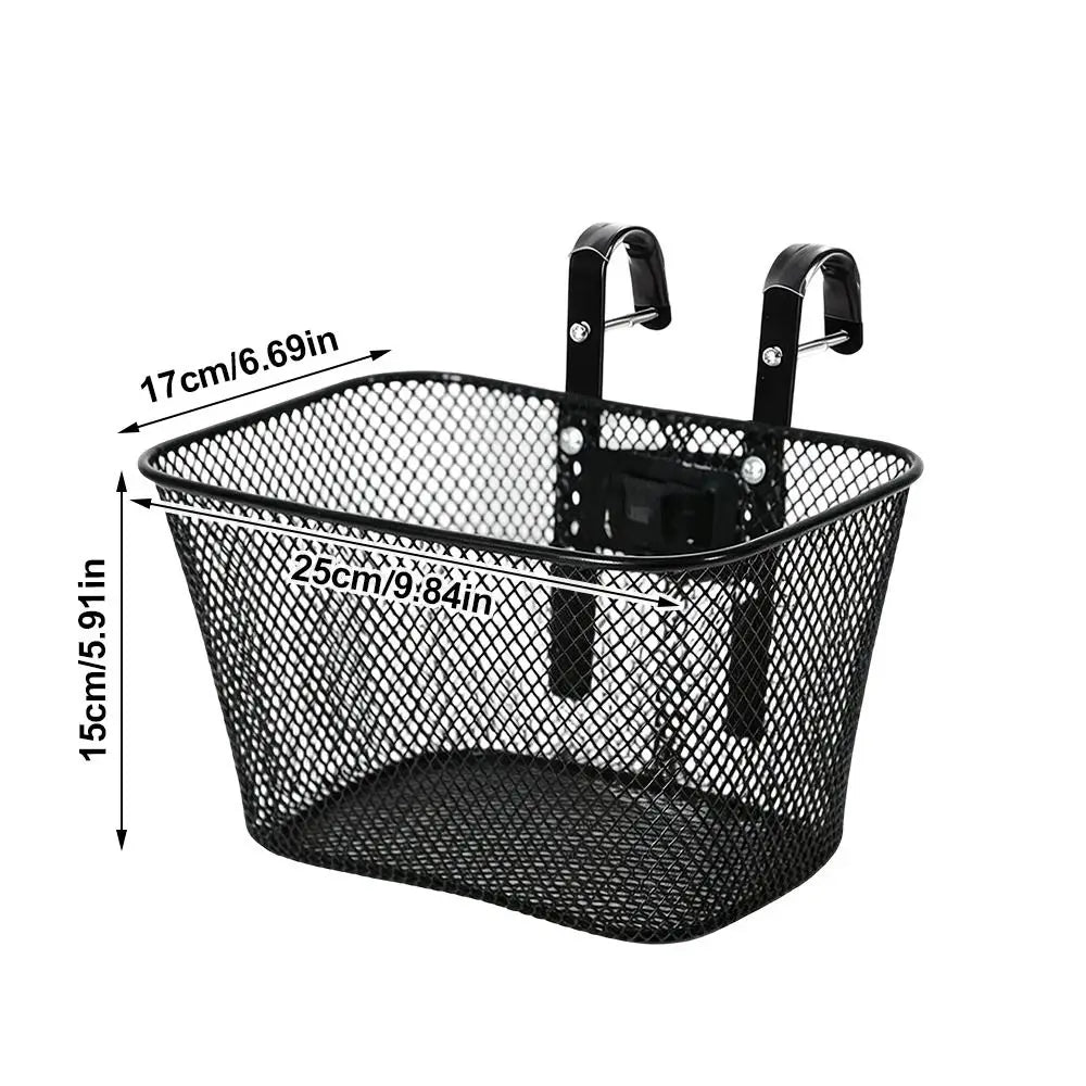 Adjustable Metal Bike Rear Mesh Basket – 12 to 20 Inch Bike Rear Basket HIP