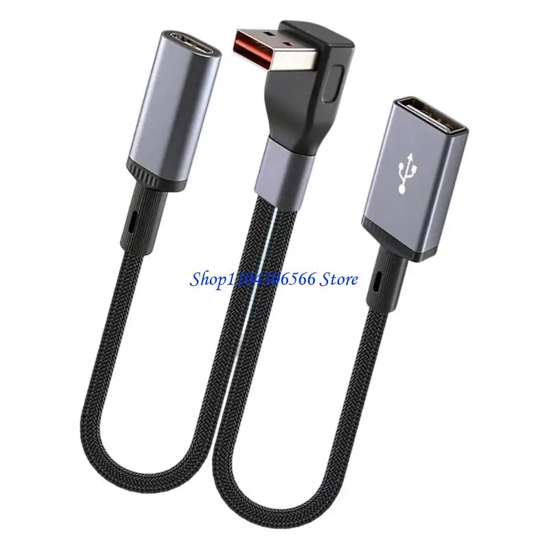 66W Dual Port USB Splitter Cable – 90° Fast Charging | HIP USB Splitter Cable HIP