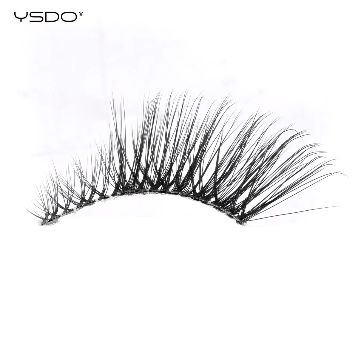 YSDO 10 Pairs Half Eyelashes Natural Faux 3D Mink Eyelashes Wispy Fluffy Soft False Lashes Extension Makeup Handmade Fake Lashes HIP