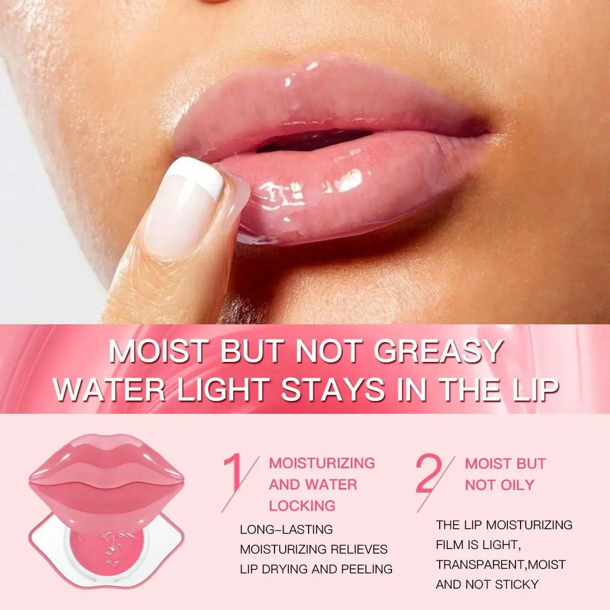 USHAS Korean Lip Sleeping Mask – Overnight Hydrating Balm Lip Sleeping Mask HIP