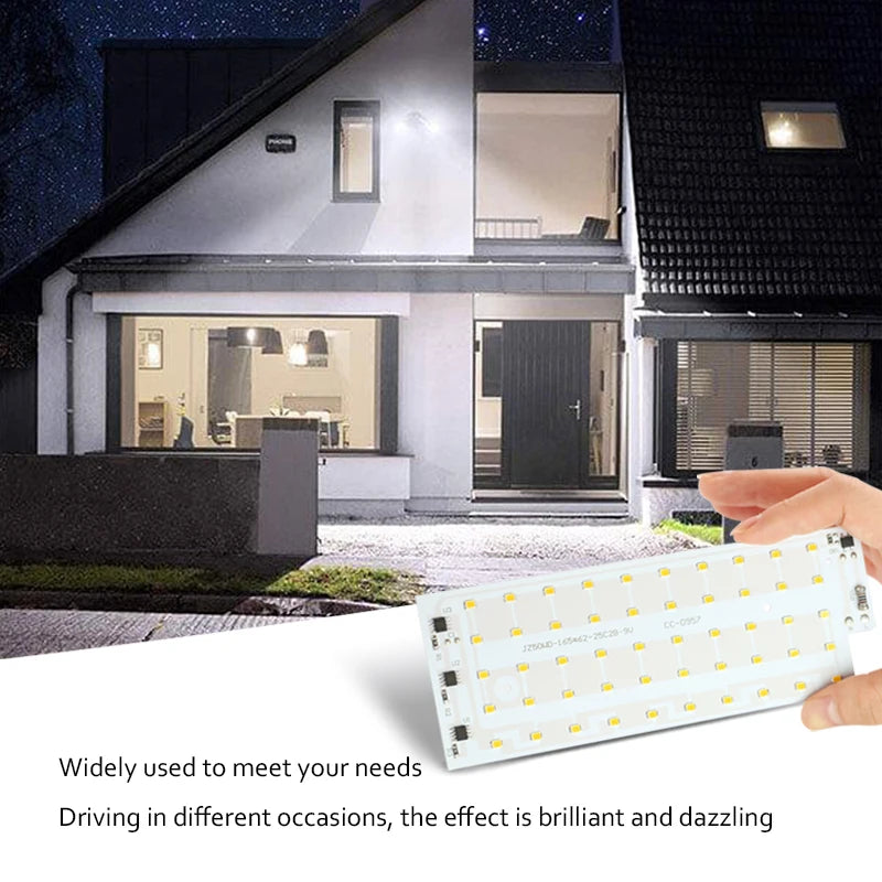 4-Pack 50W SMD2835 LED Flood Light Chip AC 220V DIY LED Floodlight Chip HIP