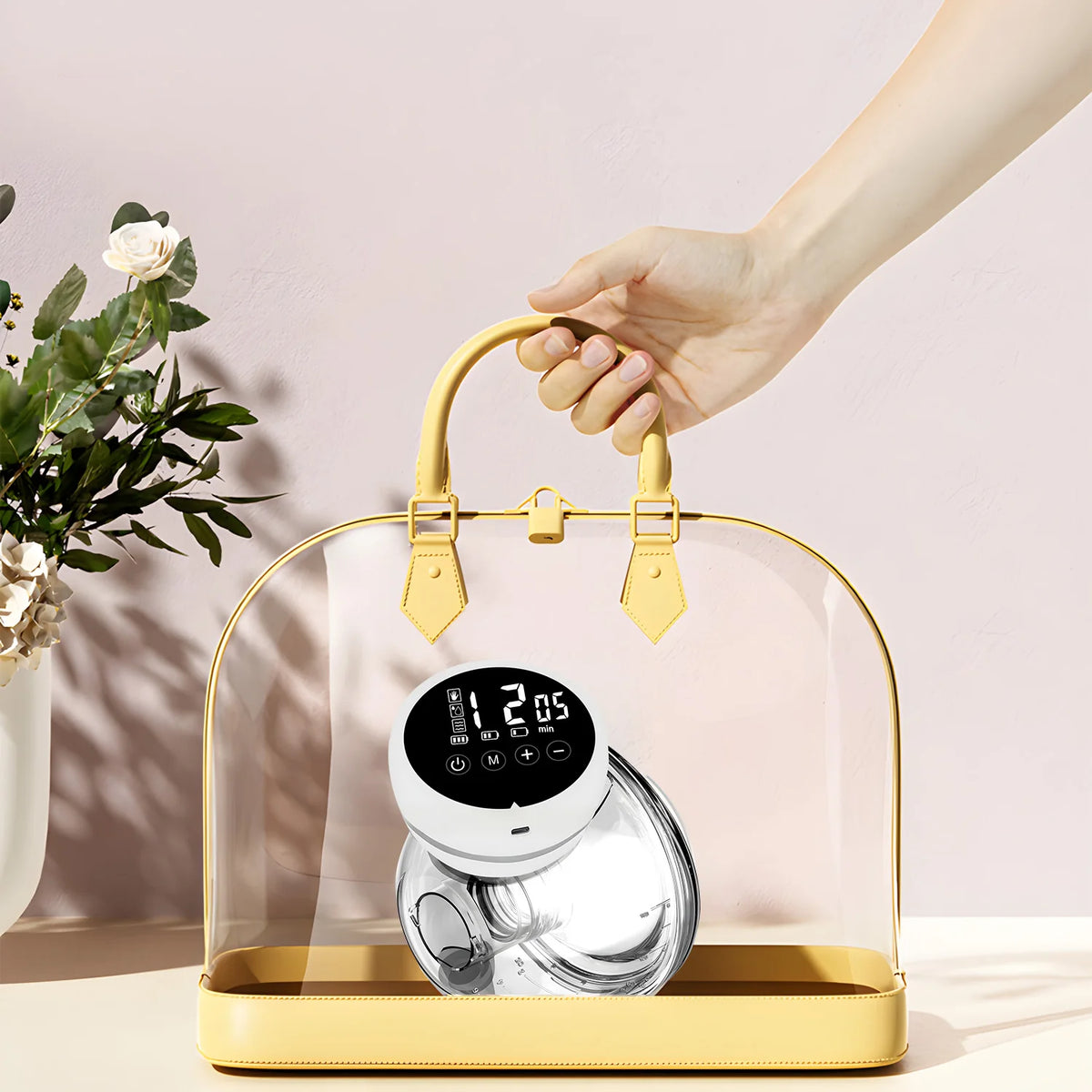 Wearable Hands-Free Electric Breast Pump – Portable USB Wearable Breast Pump HIP