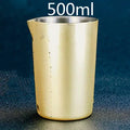 600ml Studded Cocktail Mixing Glass – Bar Tool | BARMAID Cocktail Mixing Glass HIP Gold 500ml 1pcs
