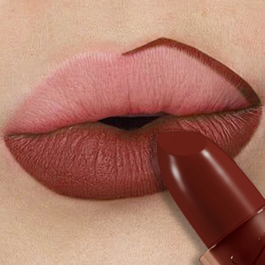 KAFURUX Matte Waterproof Lipliner & Lip Tint Pen | Nude to Red Matte Lip Tint Pen HIP