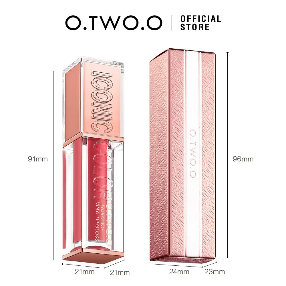 O.TWO.O Plump Lip Gloss – High-Shine, Hydrating & Waterproof Lip Gloss HIP