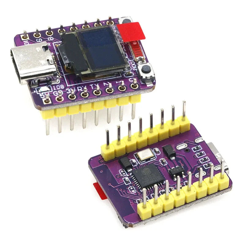 ESP32-C3 Supermini Dev Board – 0.42" OLED, WiFi & BT 5.0 Microcontroller Dev Board HIP A2