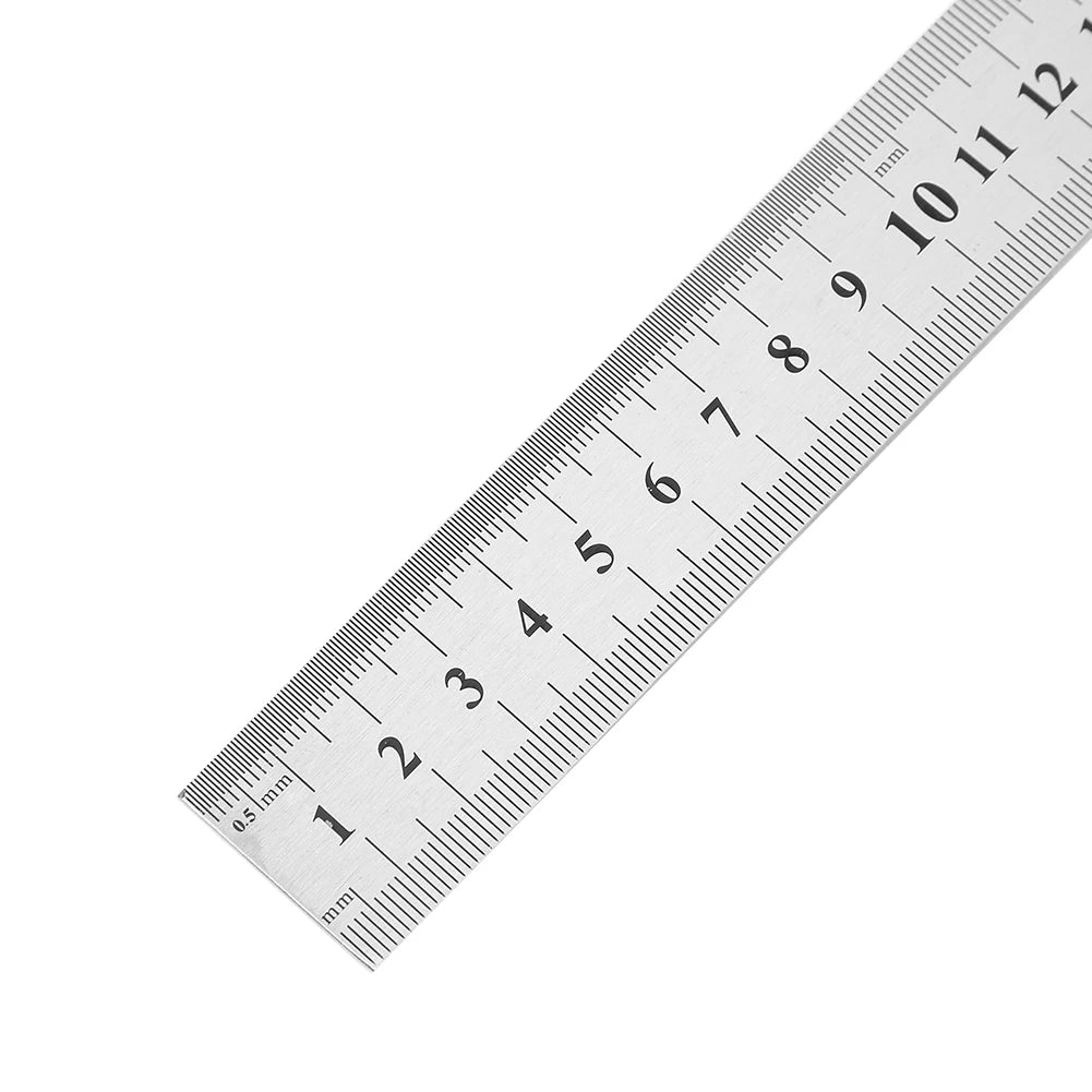Double-Sided Stainless Steel Ruler – Precision Drafting Tool Stainless Steel Ruler HIP