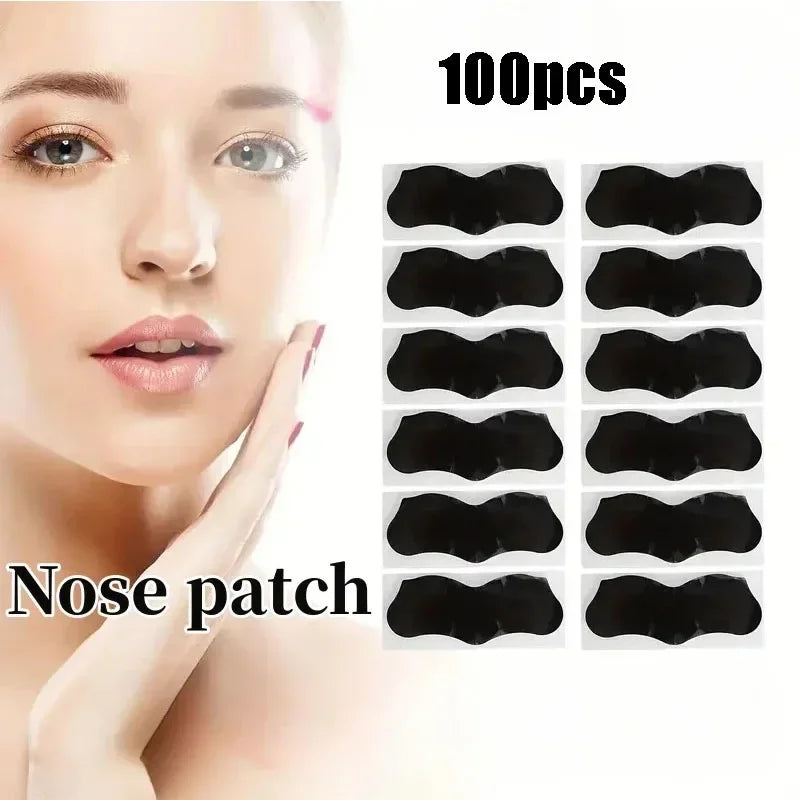 Blackhead Nose Strips – Deep Pore Cleansing | 10–100 Pcs Pore Cleansing Strips HIP C678-100pcs