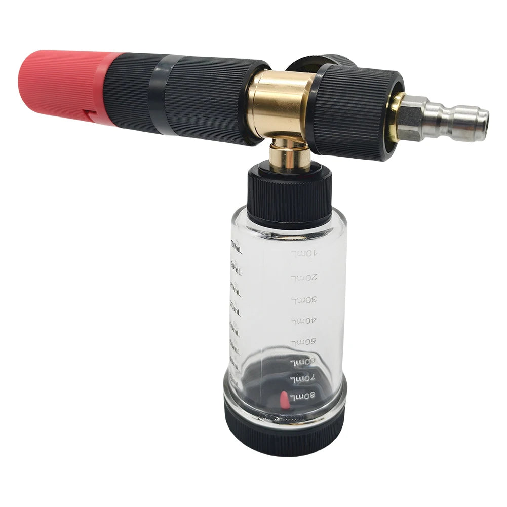 100ml Snow Foam Lance – Adjustable Car Wash Soap Sprayer Car Foam Sprayer HIP black