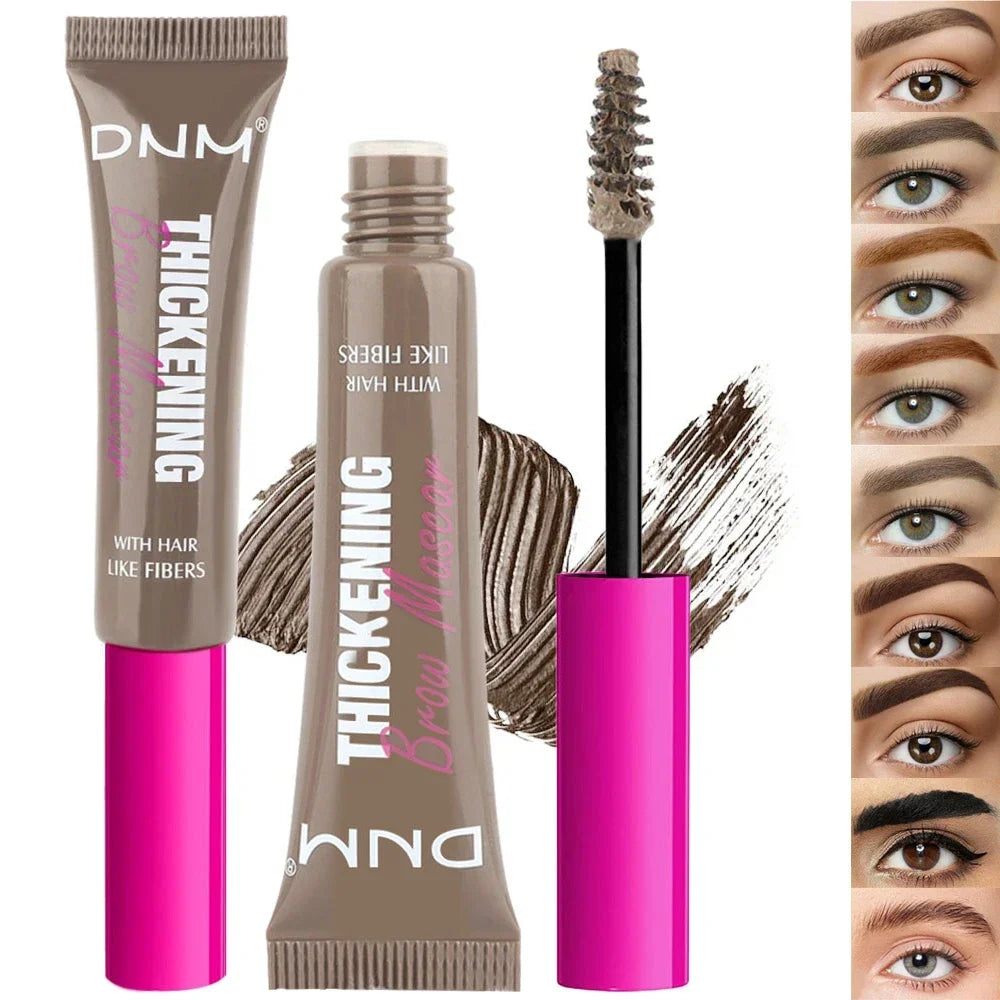 Fiber Brow Mascara Lasting Natural Eyebrow Dyeing Cream Thickening Texture Eye Brow Styling Cream Volumizing Effect HIP