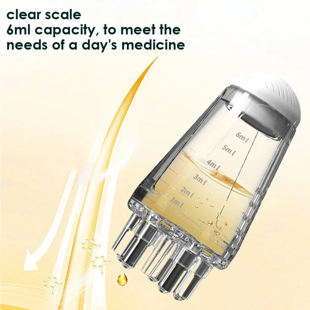 Scalp Applicator Liquid Comb – Portable Massage Oil Applicator Scalp Applicator Comb HIP