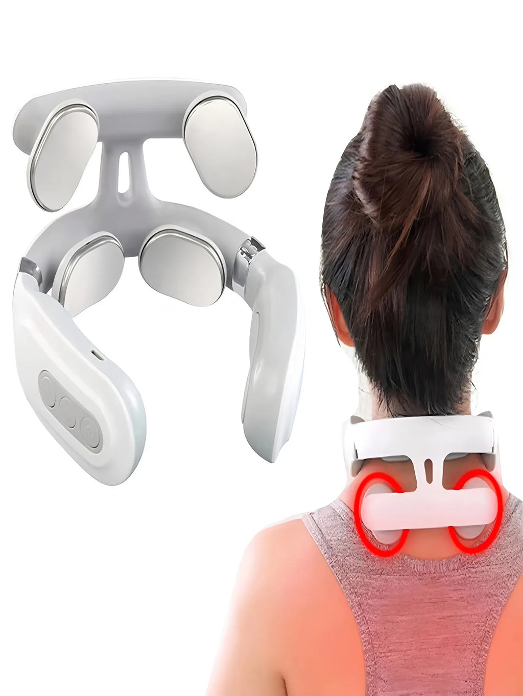 Portable Electric Neck & Shoulder Massager – Rechargeable Electric Neck Massager HIP