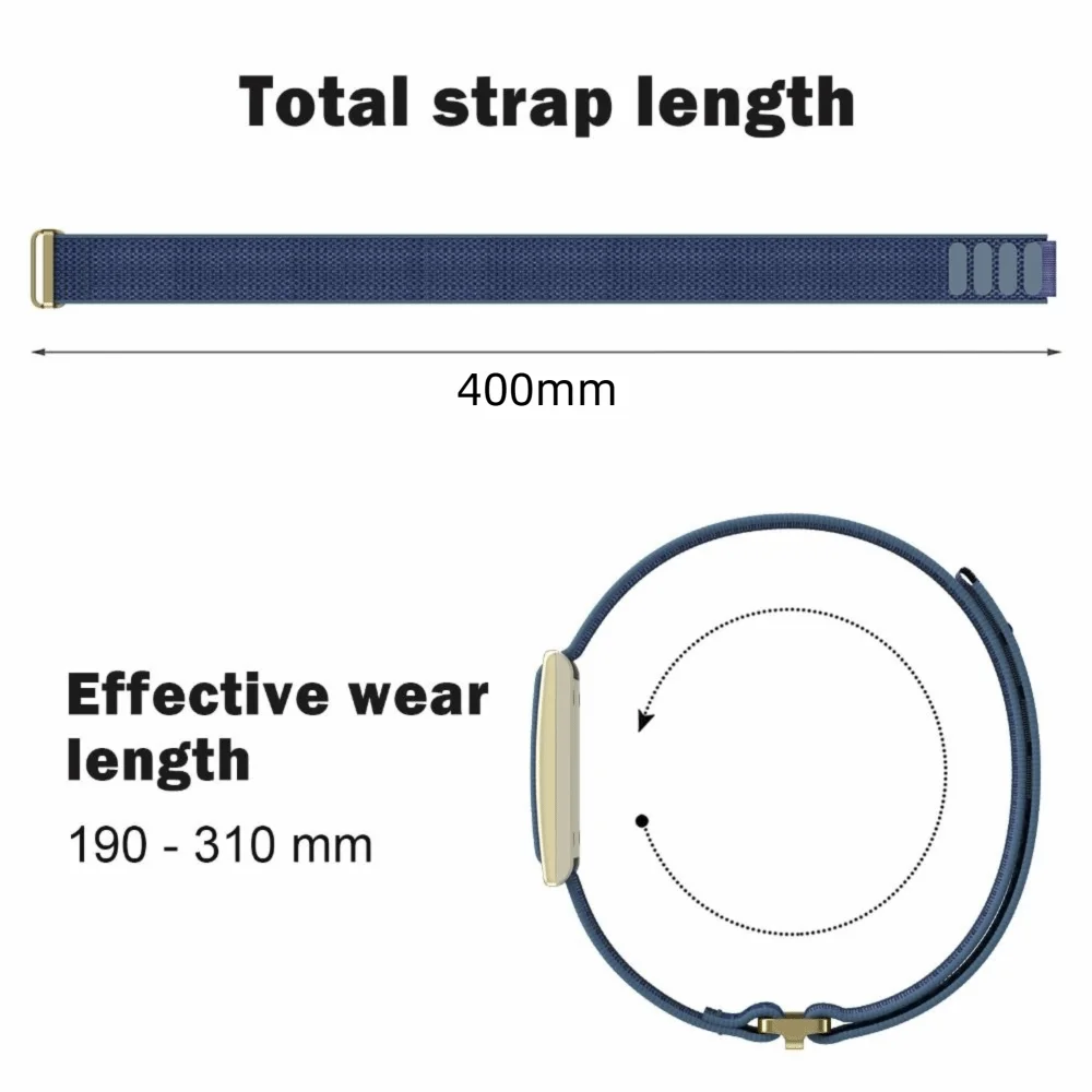 22mm Nylon Sport Loop Band for Polar Loop – Breathable Wristband Fitness Tracker Band HIP