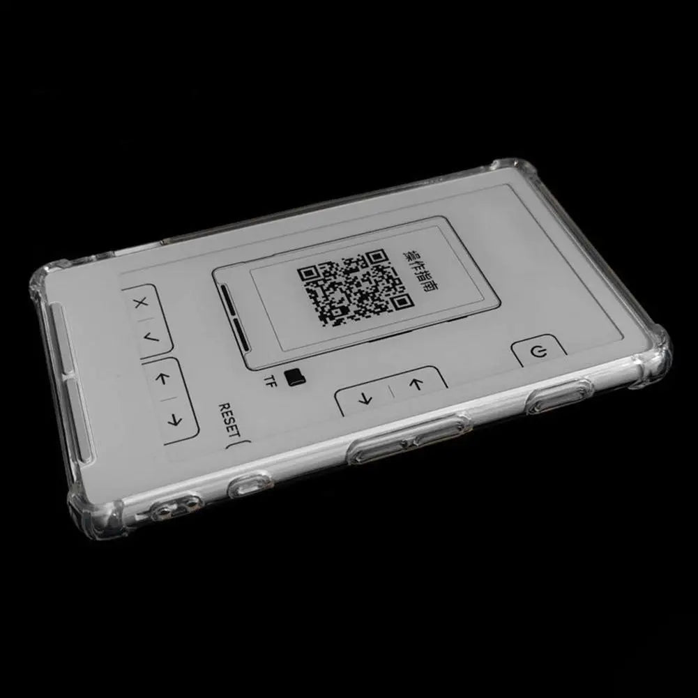 Soft TPU Case For XTEINK X4 E-Book 4.3" XteinkX4 Drop Resistance Case Clear Original All Inclusive Airbag Protective Back Cover HIP