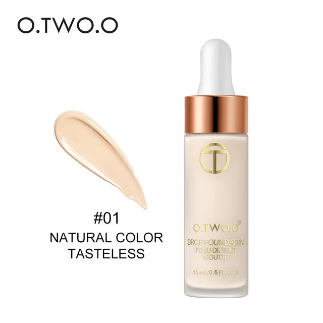 O.TWO.O Full Coverage Liquid Foundation Oil-Free BB Cream Liquid Foundation HIP 01