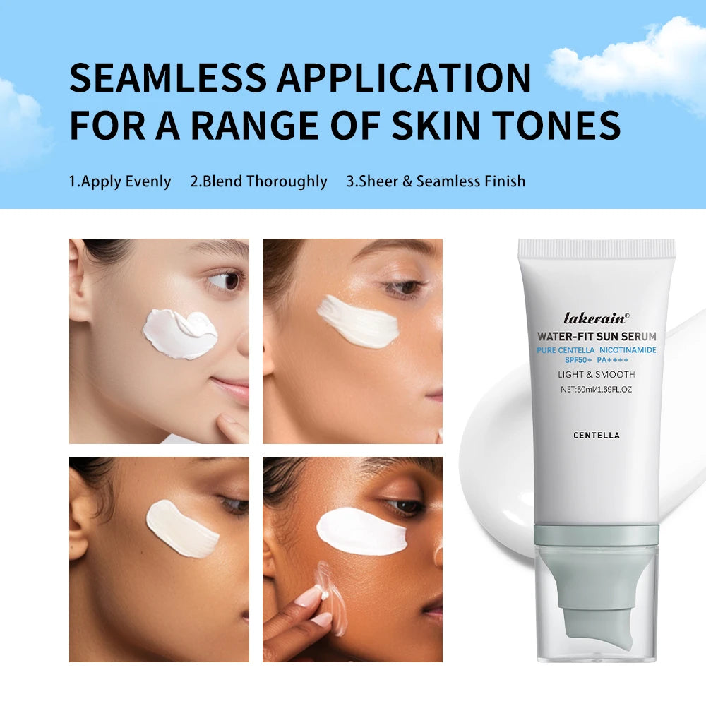 SPF 50+ UV Protective Anti Oxidant sun block Isolation cream High Sun Protection Hydrating Moisturizing Skin Sun Lotion Makeup HIP