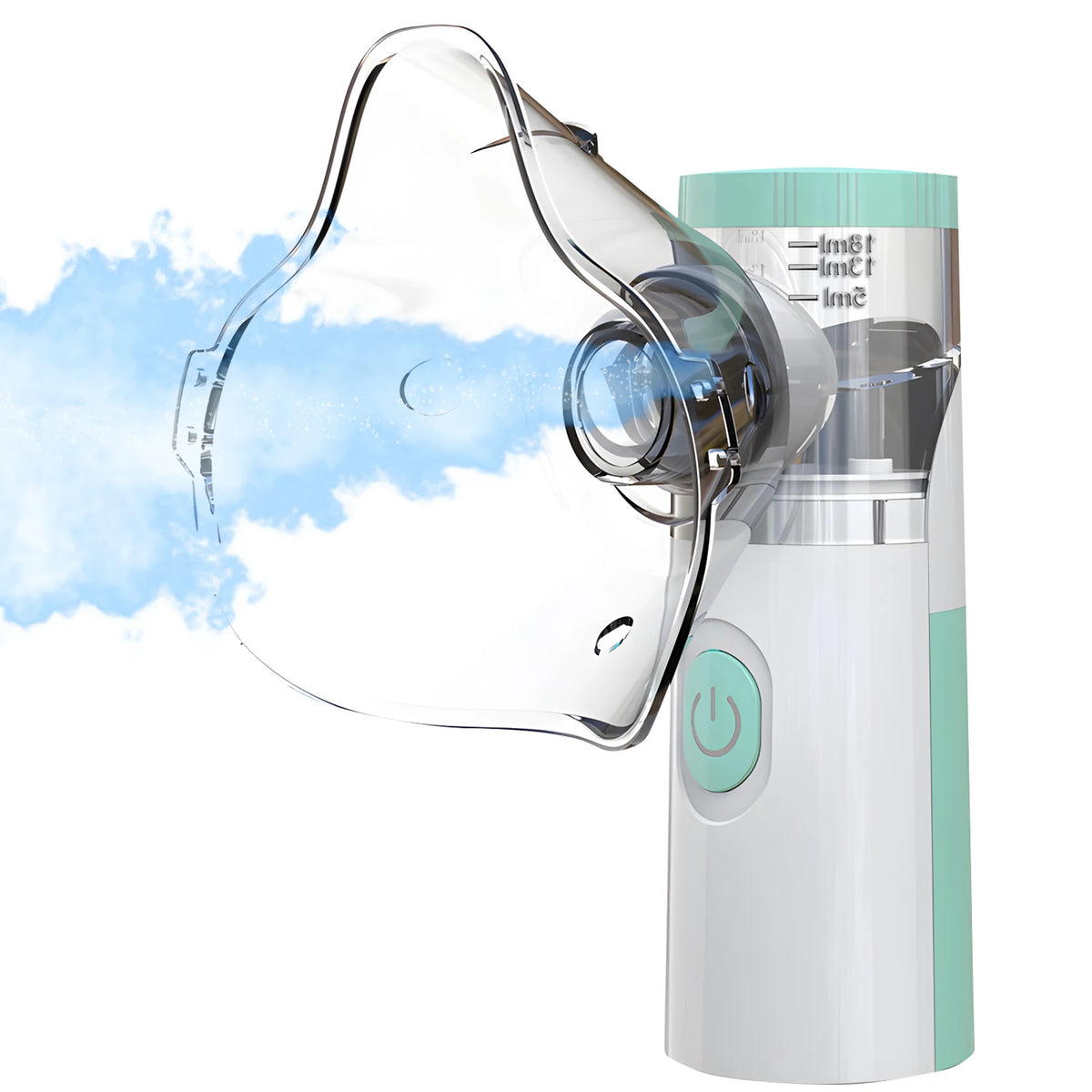 Portable Mesh Facial Steamer – Hydrating Face Mist Sprayer Facial Mist Steamer HIP Green