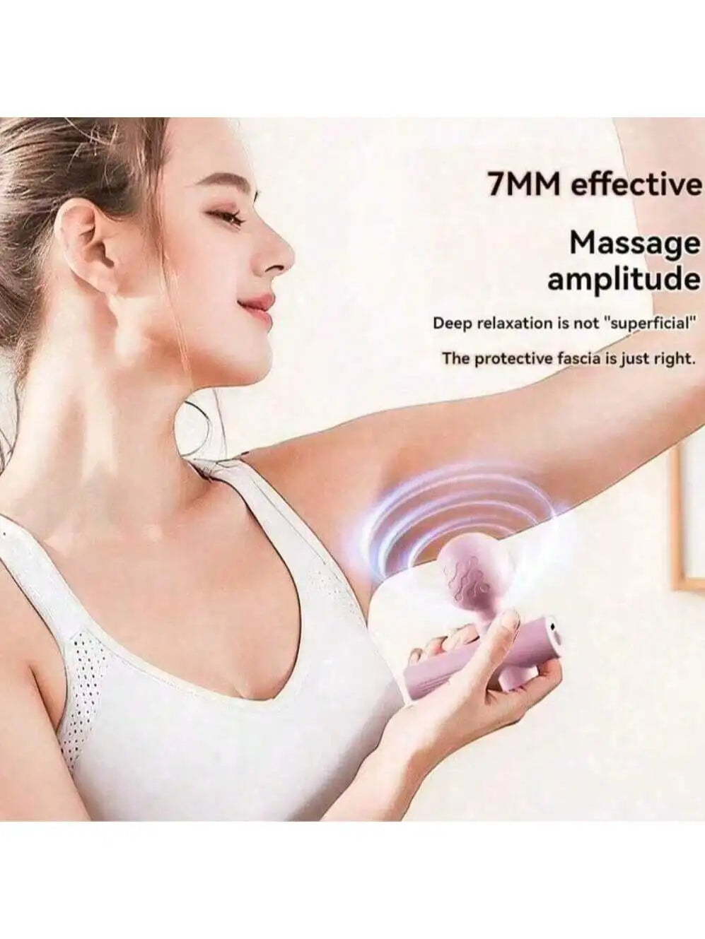 Mini Rechargeable Massage Gun – Portable Muscle Relaxation Mini Massage Gun HIP