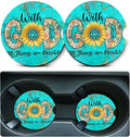 2-Pack Christian Car Cup Holder Coasters – Anti-Slip Rubber Car Cup Holder Coaster HIP 1 ceremic