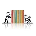 Unique Metal Decorative Bookends – Book Lover Desk Gift Decorative Bookends HIP 1