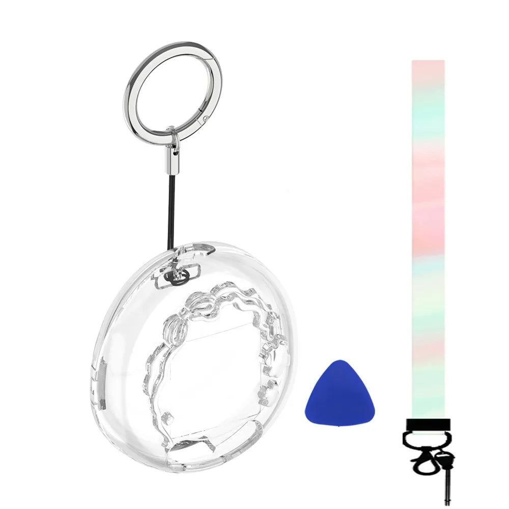 Clear Hard Shell Protective Case for Tamagotchi Uni Toy Protective Case HIP Transparent