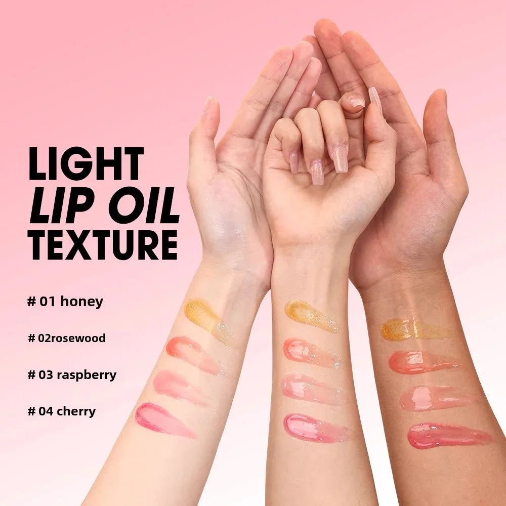 O.TWO.O Lip Oil Gloss Plumper – Moisturizing, Non-Sticky Lip Oil Gloss HIP