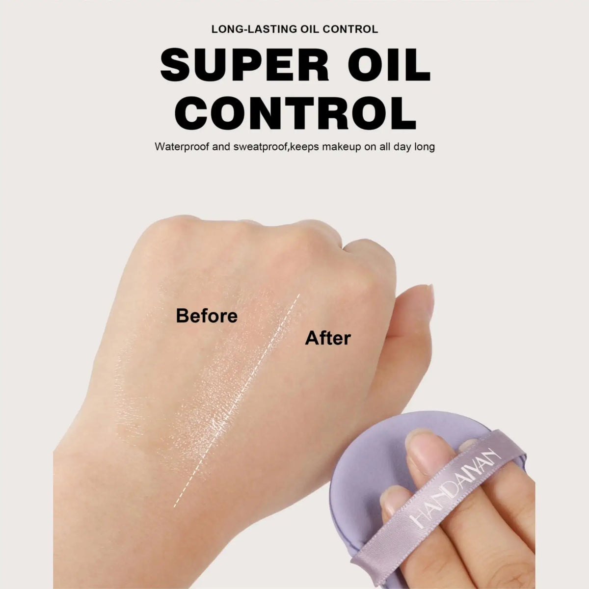 HANDAIYAN Translucent Setting Powder – Oil Control Matte Finish Translucent Setting Powder HIP