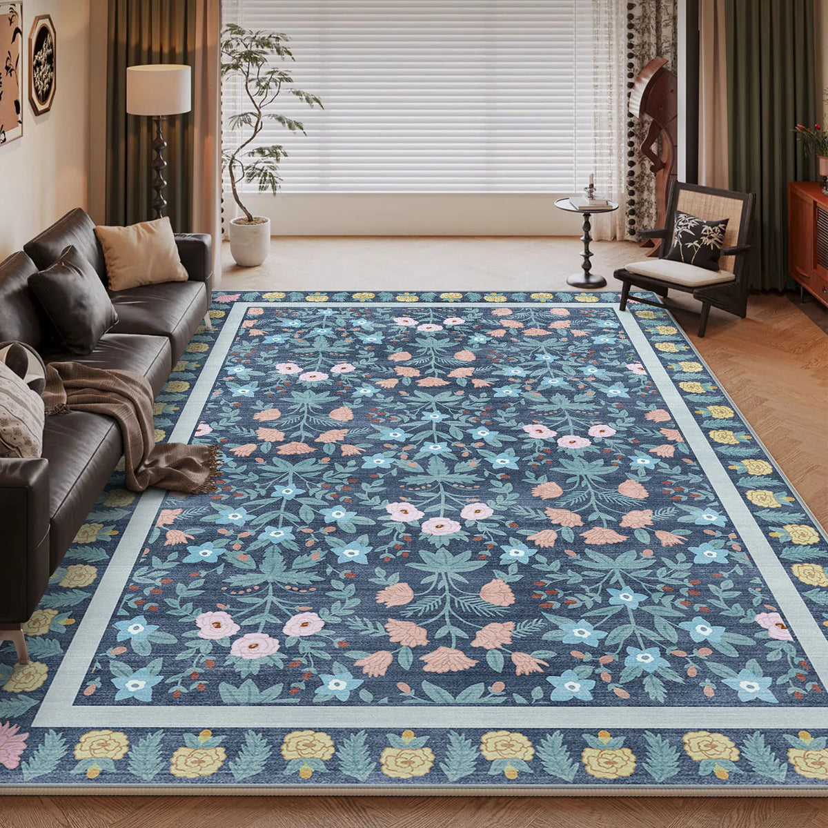 Nordic Bohemian Crystal Velvet Area Rug – Dirt Resistant Area Rug HIP 6 80X120cm-Felt