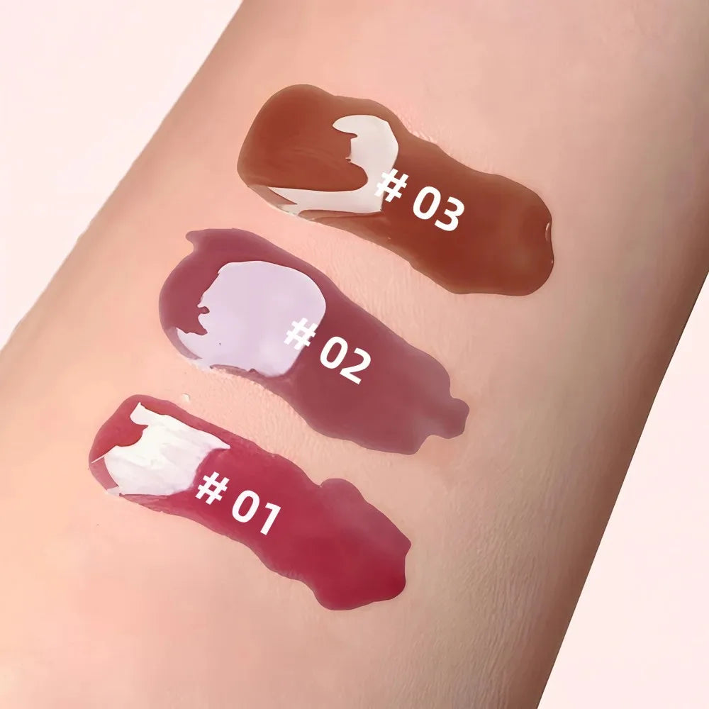 SAM SUGAR Butter Lip Oil – Mirror Glaze, Hydrating & Long-Lasting Butter Lip Oil Gloss HIP