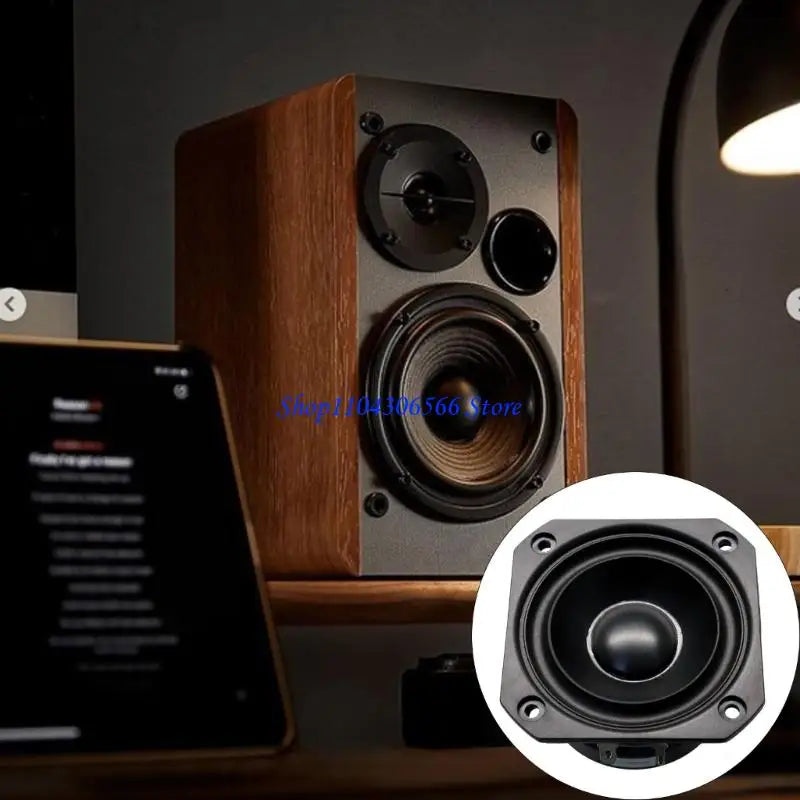 20W 78mm Aluminum Speaker 8 Ohm – HiFi Bass Loudspeaker Unit Loudspeaker Unit HIP CN