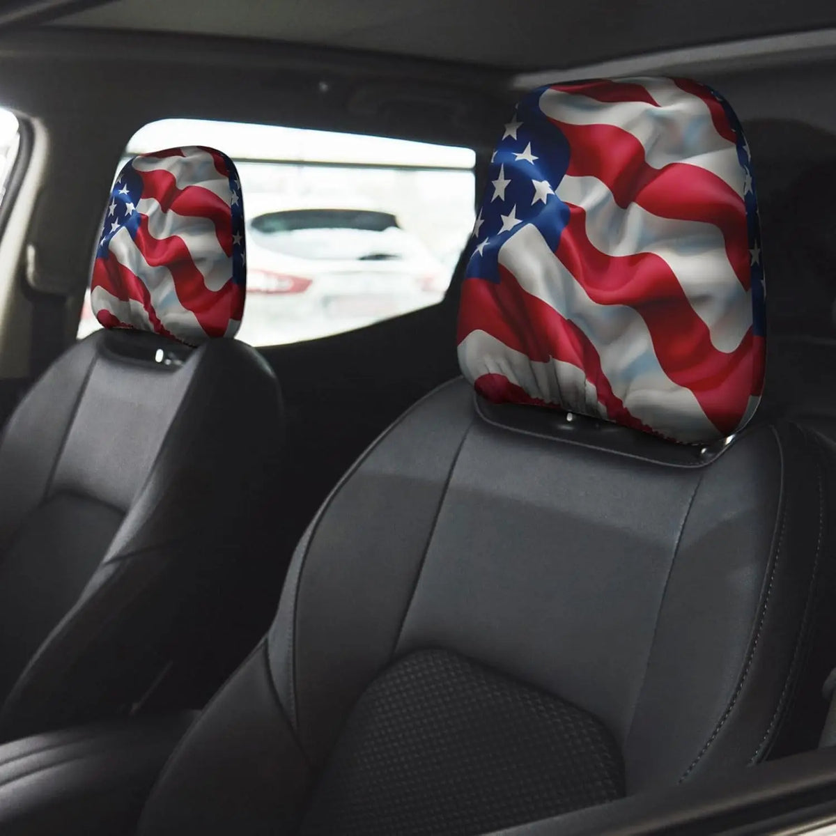 American Independence Day Car Headrest Cover – Universal Fit Car Headrest Cover HIP