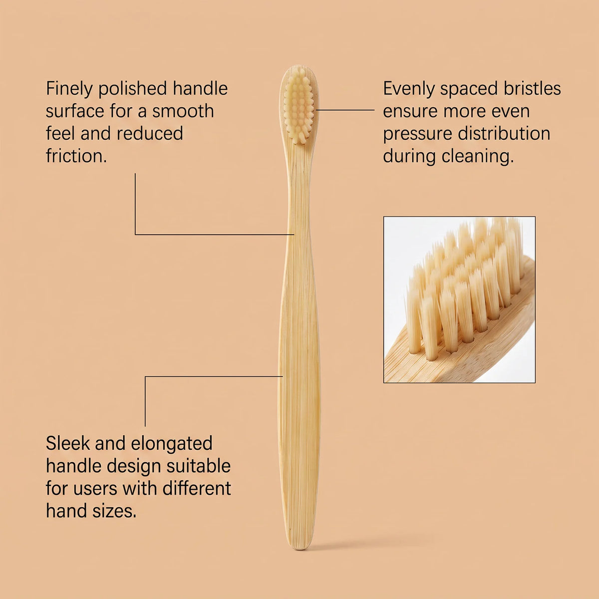 Mint Tooth Cleaning Powder & Bamboo Toothbrush Set – 50g Oral Care Set HIP