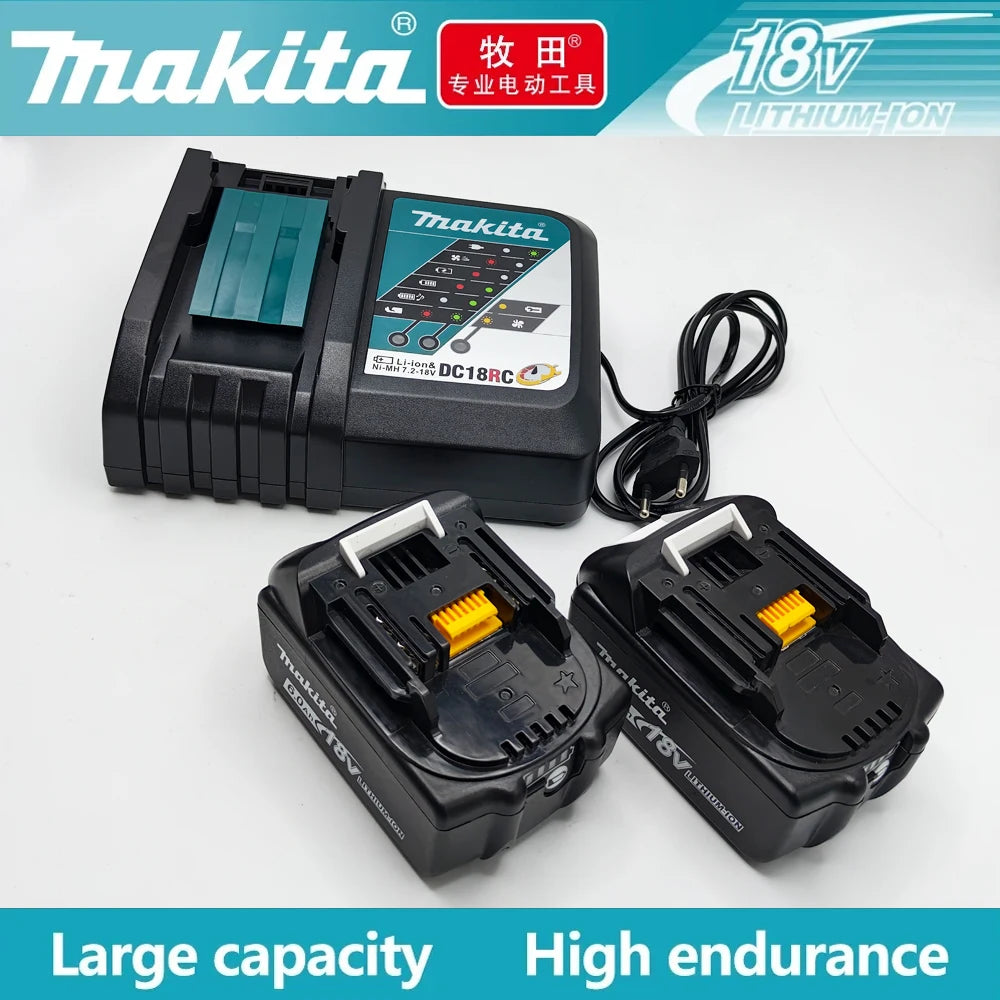 Makita 18V 6.0Ah Li-Ion Battery BL1850B BL1860 BL1840B Power Tool Battery HIP