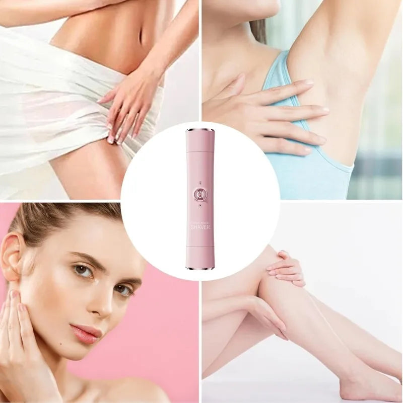 Women's 2-in-1 Electric Shaver & Body Trimmer – Wet/Dry Women's Electric Shaver HIP