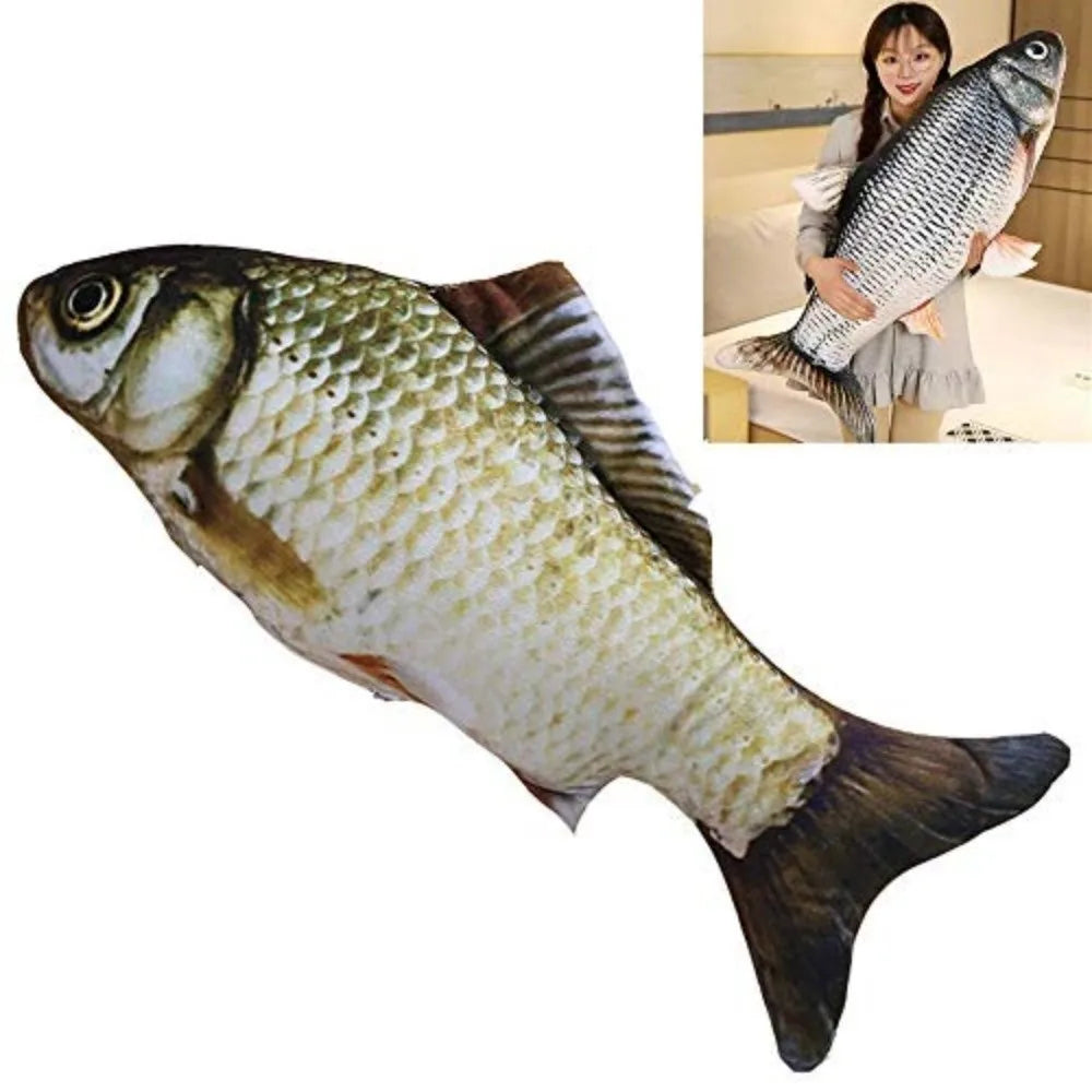 3D Realistic Fish Plush Toy – Giant Soft Stuffed Animal Pillow Fish Stuffed Plush Toy HIP