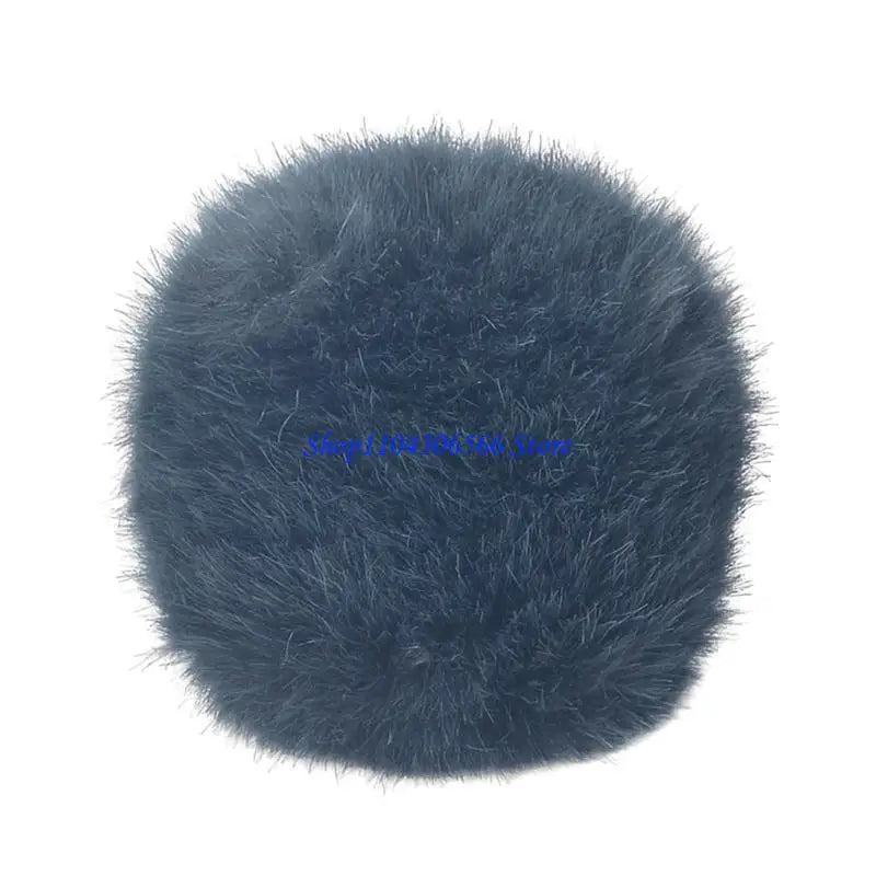 Furry Oval Windscreen for FIFINE AM8 Microphone | 4 Colors Microphone Windscreen HIP black and white CN