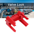Ball Valve Lockout Device Industrial Adjustable Safety Lock for DN8-DN50 Pipe Diameter ASBV-01 Ball Valve Lock Safety Valve Lock HIP Default Title