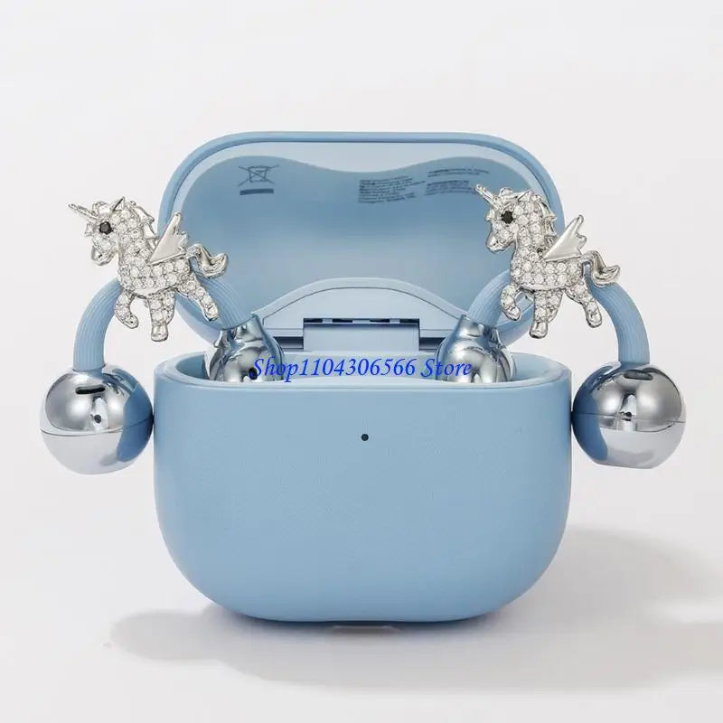 FreeClip Earphone Jewelry Clip-On Decor – Alloy & Zirconia Earphone Jewelry Clip HIP